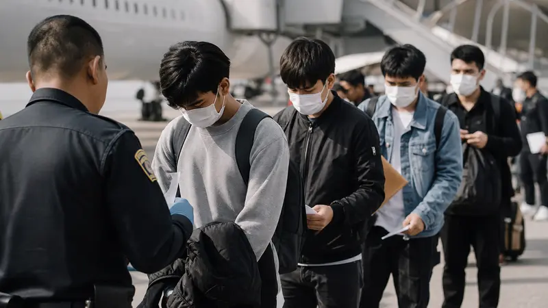 41 Pekerja Thailand Dideportasi dari Laos Pasca Penindakan Perjudian Ilegal